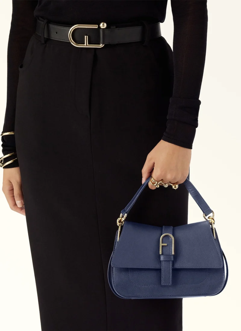 Чанта Furla Flow Mini Nuvola Blu Reale — снимка 3
