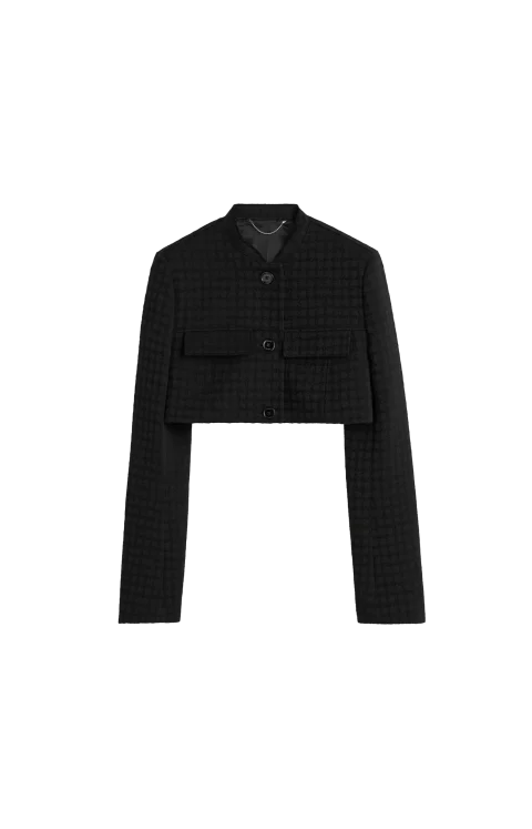Micro Blazer in Black