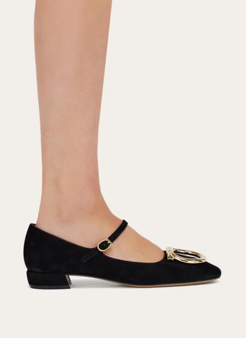 Балерини на ток `Mary Jane` Ferragamo — снимка 6