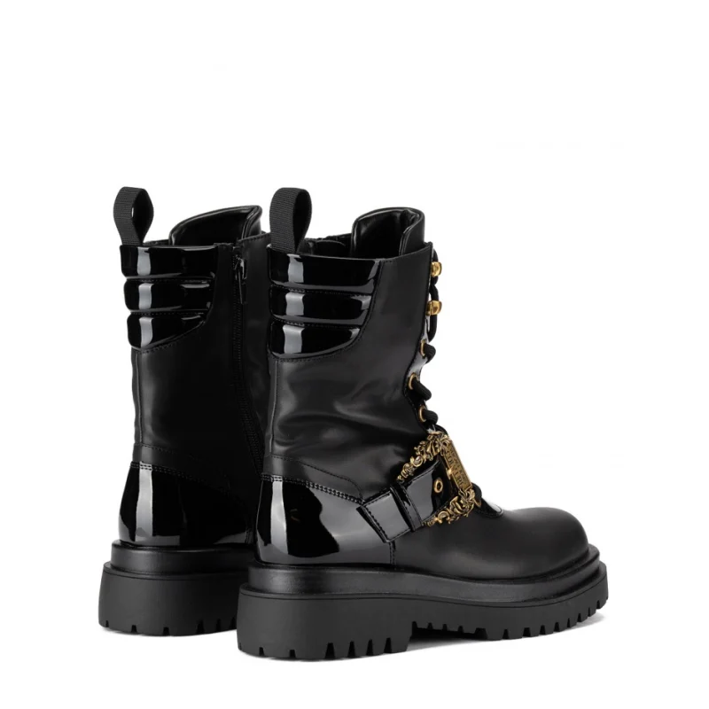 Дамски черни боти VERSACE JEANS — снимка 9