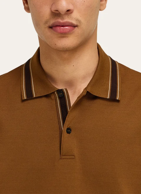 Памучен полошърт Ferragamo — снимка 3