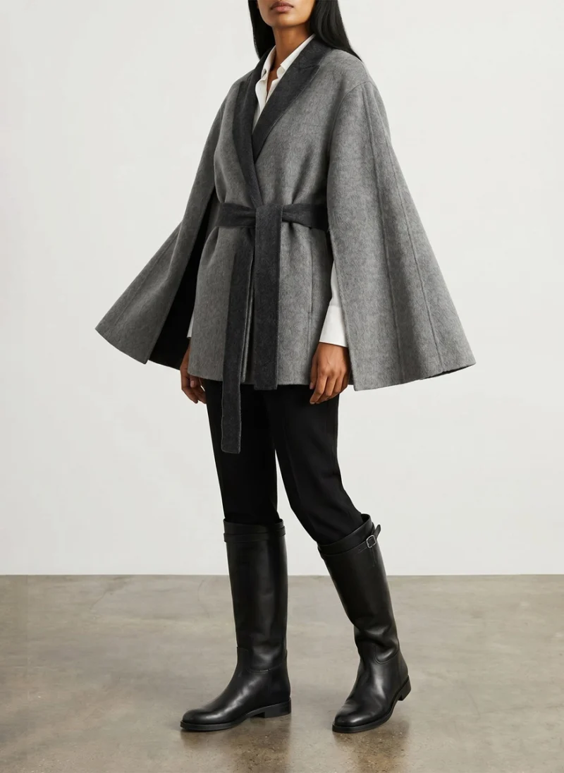 Палто от 100% вълна Alberta Ferretti