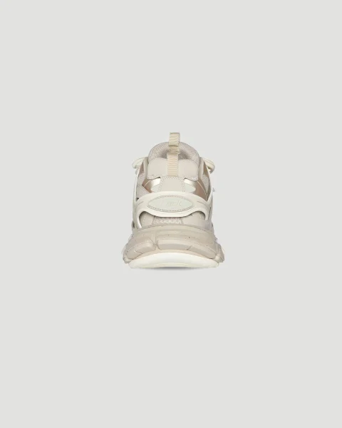 Track Sneaker in Beige Mesh and Nylon — снимка 2