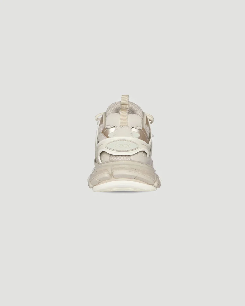 Track Sneaker in Beige Mesh and Nylon — снимка 2
