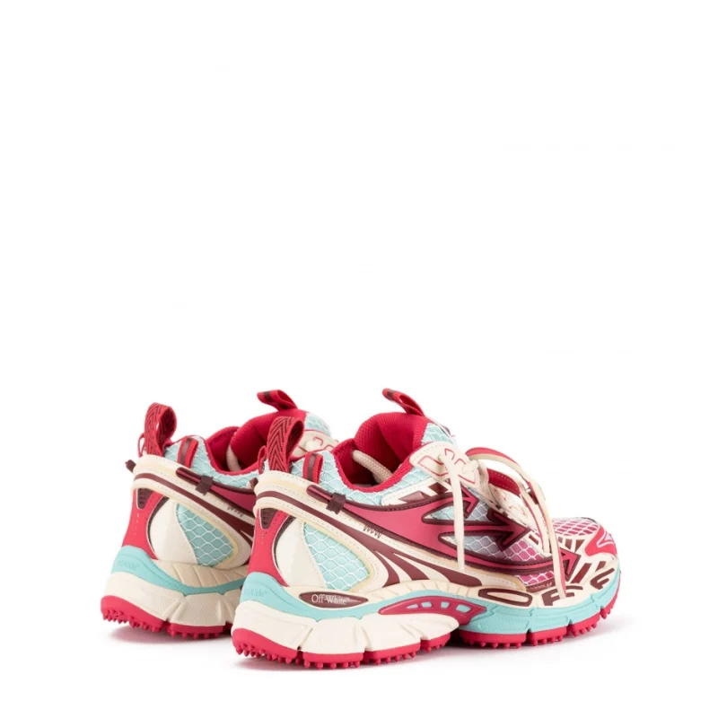 Дамски цветни маратонки OFF-WHITE — снимка 8