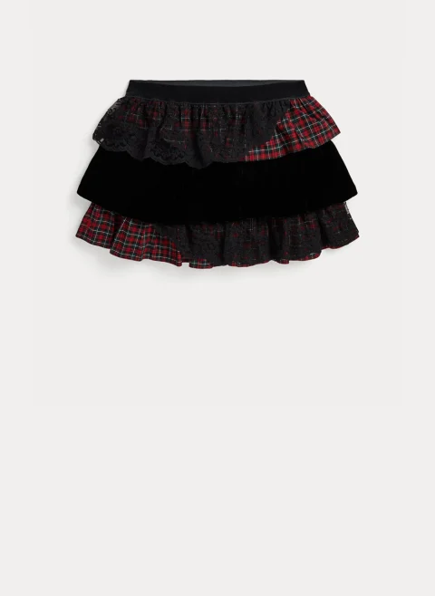Пола с дантела 'Layered look' Ralph Lauren Kids 3-6 — снимка 2
