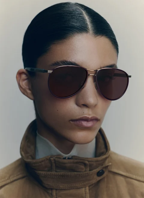 Слънчеви очила 'Sartorial Sunset' Brunello Cucinelli — снимка 4