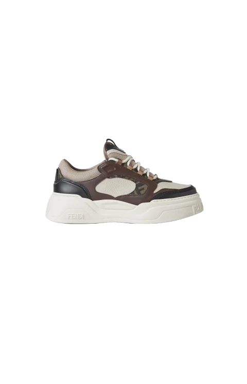 Force Trainers in White Leather