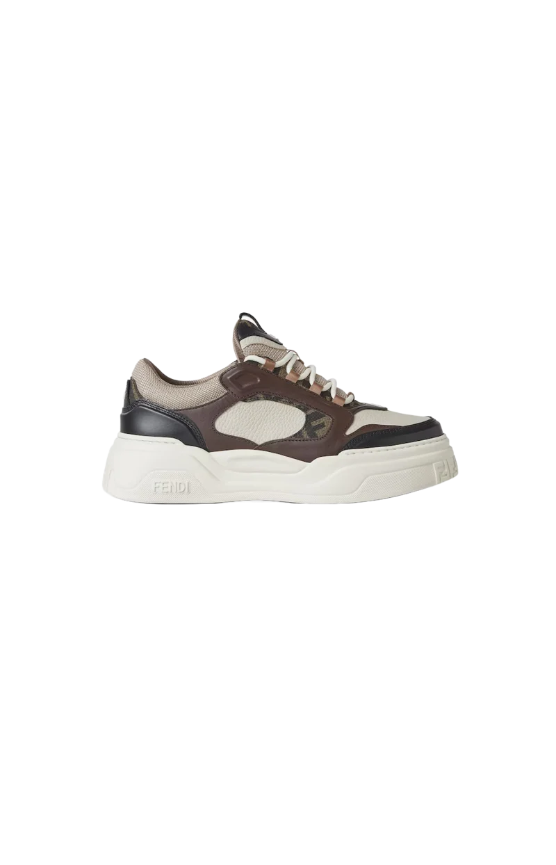 Force Trainers in White Leather