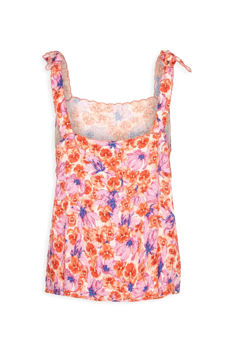Top Vmtia S/L Top Wvn Lcs 10286923 13-1904 TCX chalk pink — снимка 2