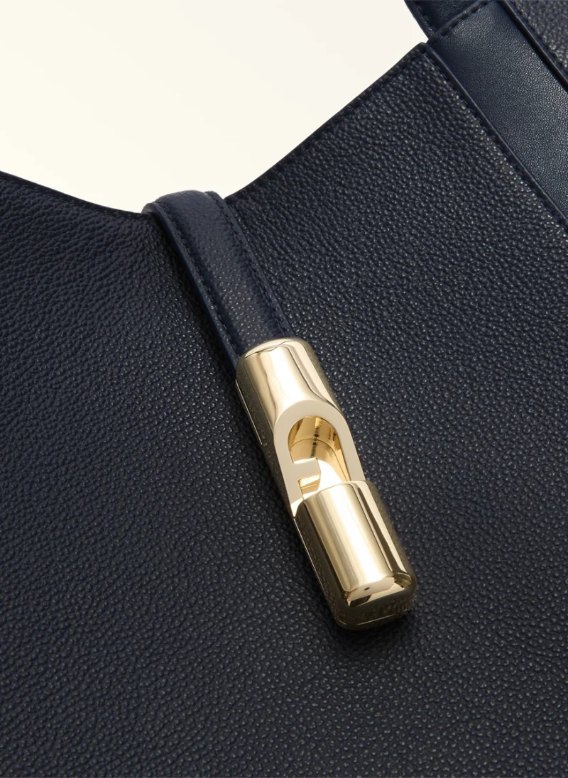 Чанта Furla Goccia Ink Blue L — снимка 2