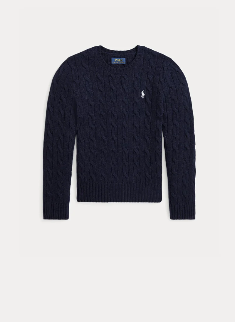 Пуловер 'Cable-Knit' Ralph Lauren Kids 7-14