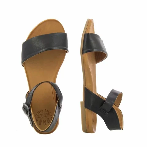 Дамски Равни Сандали DNA Footwear – 215243 ROCKAWAY BLK — снимка 5