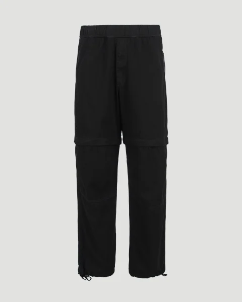 Two in One Detachable Zip Off Pants in Light Denim