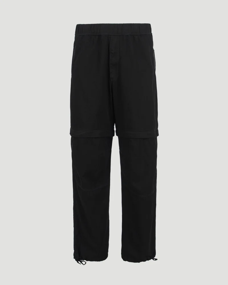 Two in One Detachable Zip Off Pants in Light Denim
