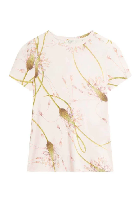 T-Shirt Lexiii Printed Fitted 277550 pink
