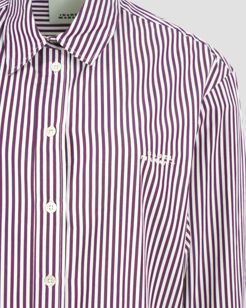 Fabriza Shirt in Burgundy — снимка 2