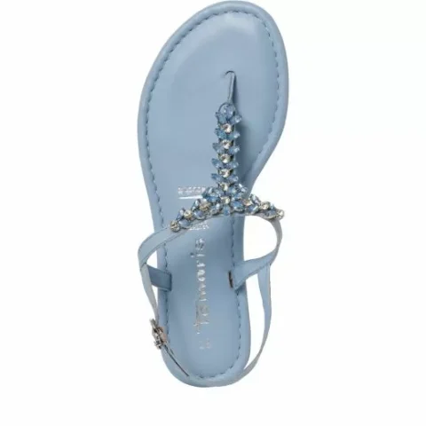 Дамски Равни Сандали TAMARIS – 1-28124-42-880 LIGHT BLUE — снимка 6
