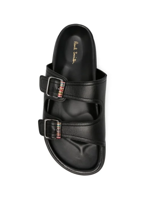 Кожени чехли с 'buckle-strap' Paul Smith — снимка 4