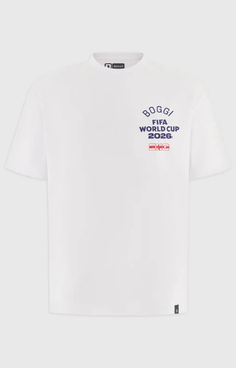 Бяла тениска FIFA World Cup 2026 Англия — снимка 5