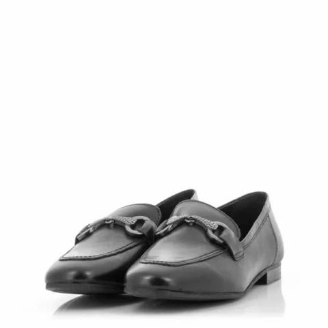 Дамски Лоуфър TAMARIS – 1-24222-42-003 BLACK LEATHER — снимка 3