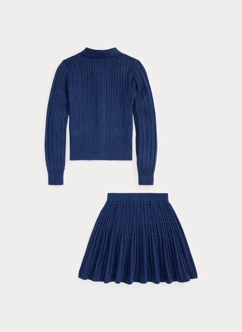 Комплект 'Cable-knit' Ralph Lauren Kids 7-14 — снимка 6