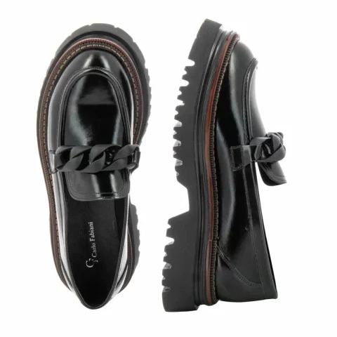 Дамски Лоуфър CARLO FABIANI – 109475 BLACK — снимка 5