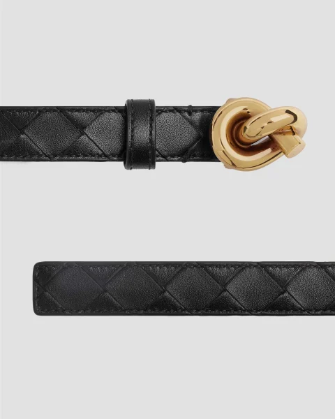 Knot Belt in Black — снимка 2