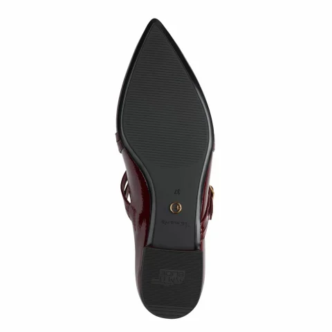 Балерини TAMARIS – 1-22160-45-568 MERLOT PATENT — снимка 6