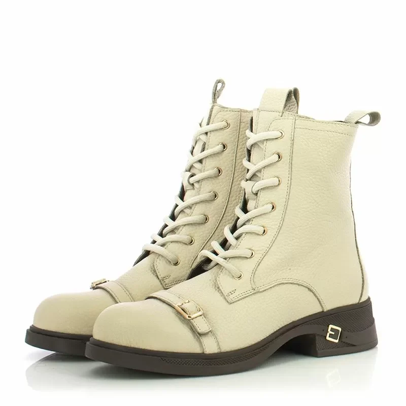 Дамски Кубинки CARLO FABIANI – 393-9512 WHITE — снимка 3