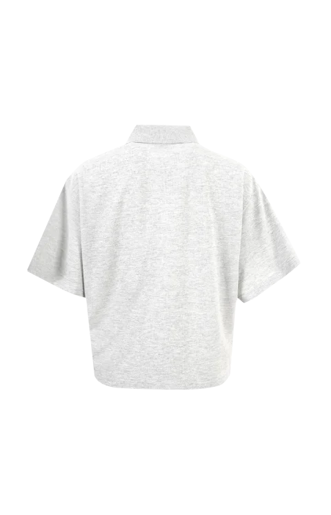 Short-Sleeve Polo Shirt — снимка 2