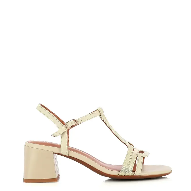 Дамски Сандали На Ток CARLO FABIANI – 5L176 OFF WHITE
