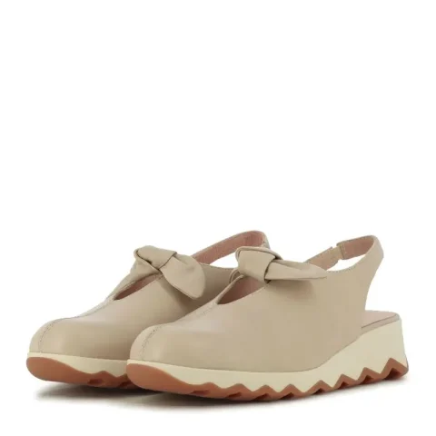 Дамски Обувки На Платформа WONDERS – C-7602 SIMON BEIGE — снимка 3