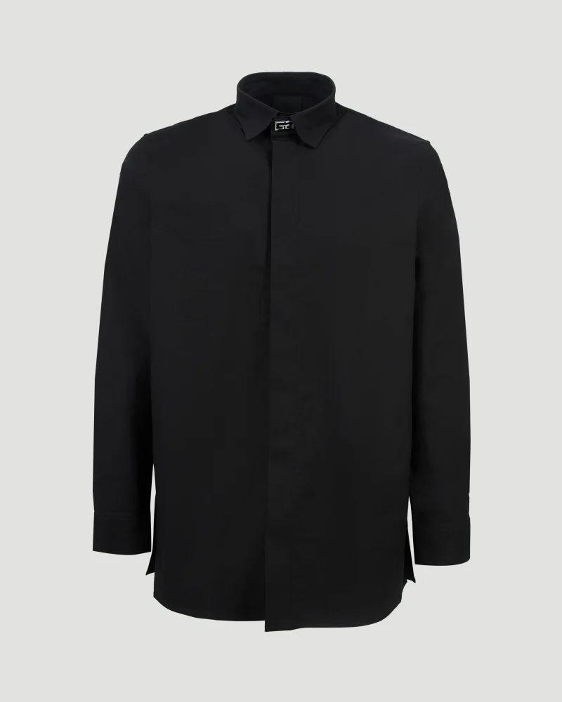 Cotton Shirt with 2G Clip