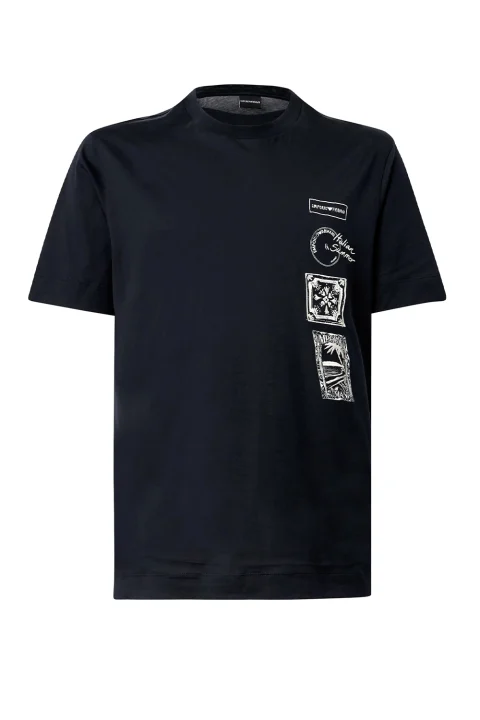 T-Shirt EM004994AF24470 UC001 black beauty