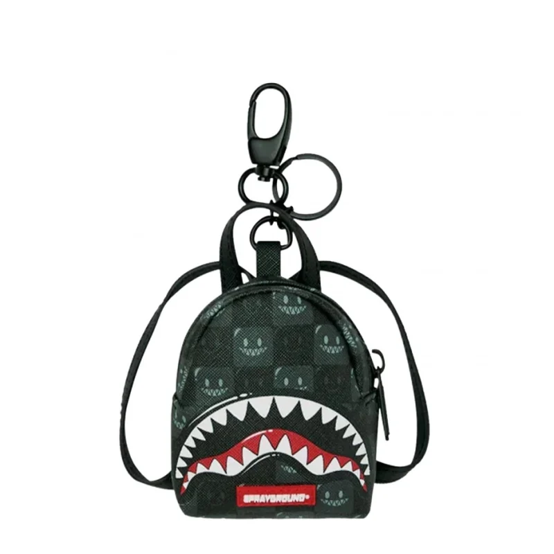 Ключодържател SHARKS IN PARIS WTF BUBBLY BLACK CHECK SPRAYGROUND