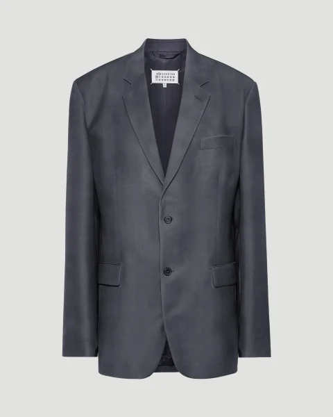 Mohair Wool Suit Jacket