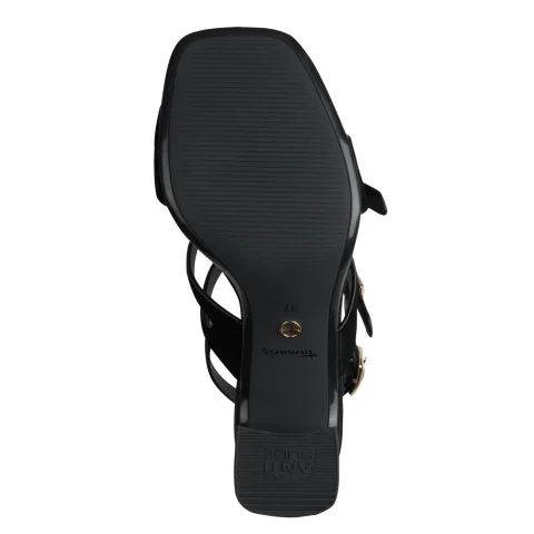 Дамски Сандали На Ток TAMARIS – 1-28340-46-004 BLACK SUEDE — снимка 6