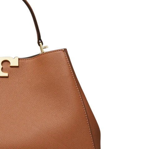 Дамска кафява чанта Eleanor TORY BURCH — снимка 7