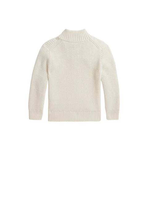 Пуловер с лого бродерия Ralph Lauren Kids 5-7 — снимка 2