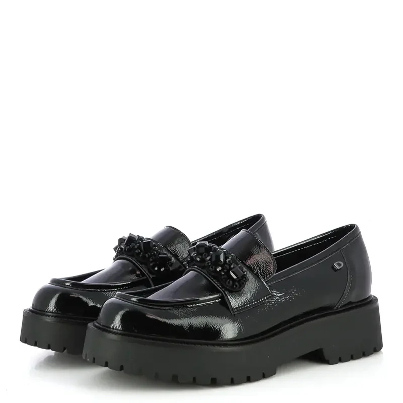 Дамски Лоуфър DONNA SERENA – 1M6295DS KRI NERO — снимка 3