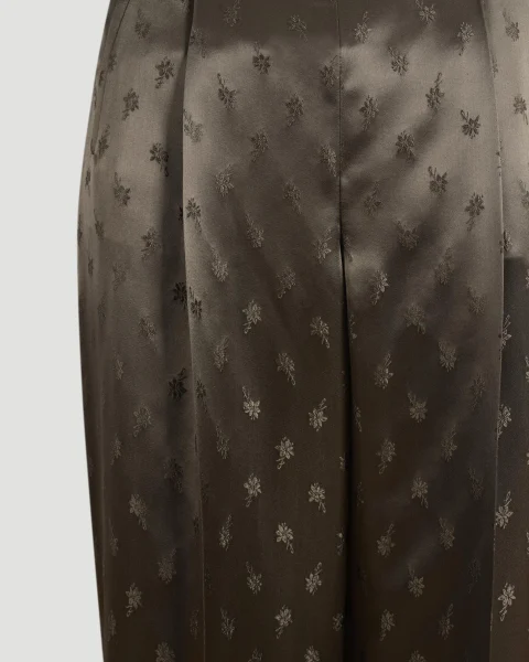Cedar Pants in Jacquard Silk — снимка 3