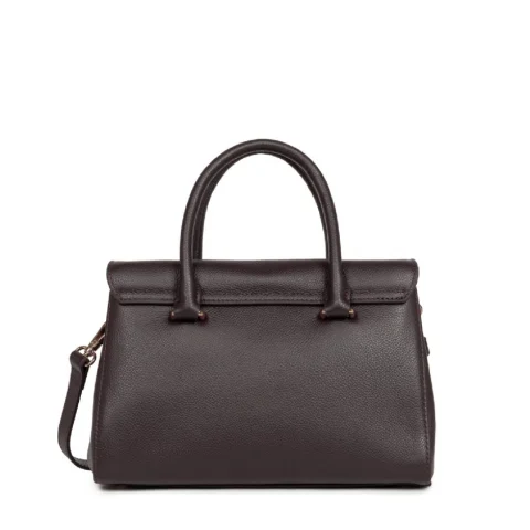 Дамска кафява чанта с капак Milano Cosmos LANCASTER — снимка 7