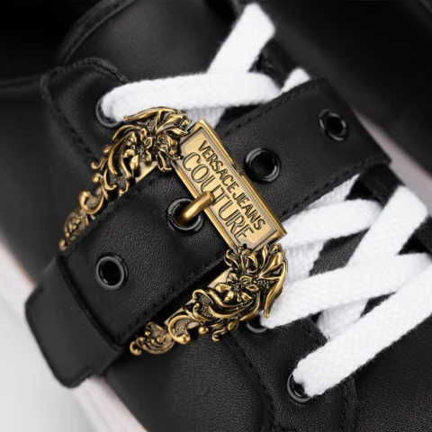 Дамски черни кецове VERSACE JEANS — снимка 7