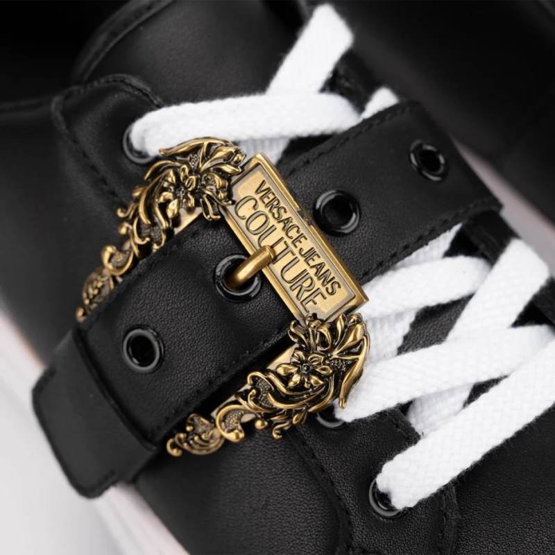 Дамски черни кецове VERSACE JEANS — снимка 7