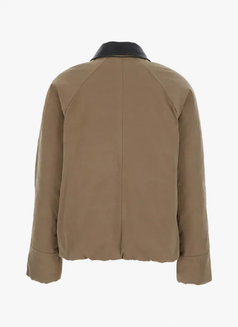 Яке с кожени детайли Brunello Cucinelli — снимка 2