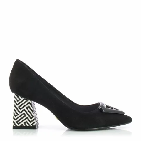 Токчета DONNA ITALIANA – 11700-404-665 CARRARA NOBUCK BLACK