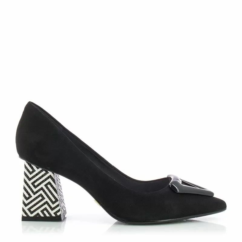 Токчета DONNA ITALIANA – 11700-404-665 CARRARA NOBUCK BLACK
