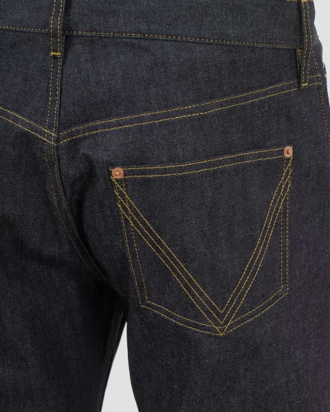 Rinsed Indigo Wide Leg Jeans — снимка 2
