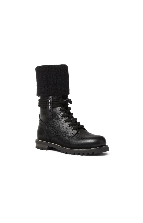 Commando Boots in Black — снимка 2